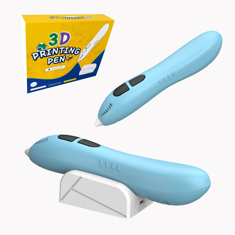 SETOOKJ 3D Printing Pen Low Temp With 12 Color PCL Filament