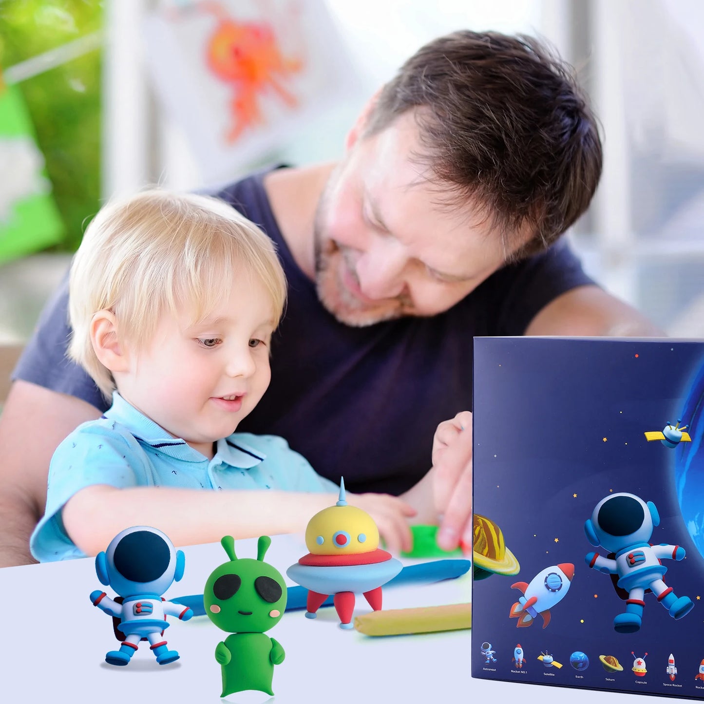 Hign-concerned Air Dry Clay Kit For Creative Kids Play