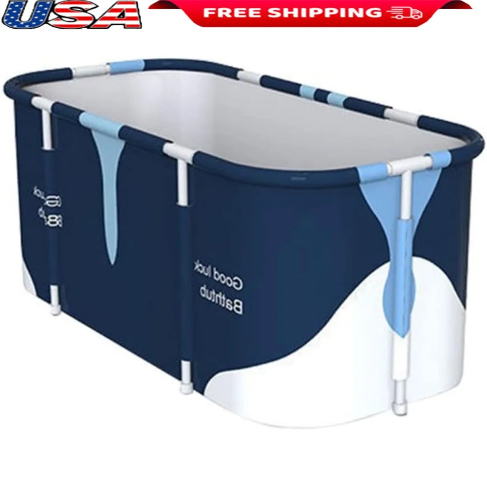 XMSJ Portable Folding Inflatable Bathtub for Indoor Spa