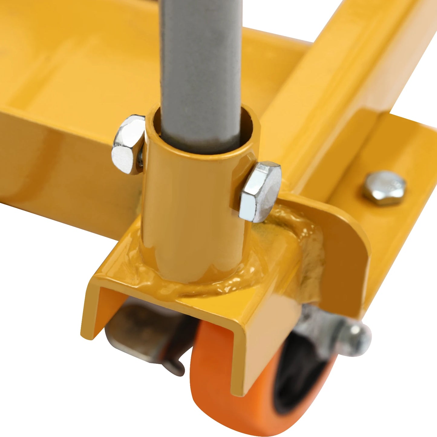 Hydraulic Lift Table Cart 770lb Capacity With Four Wheels