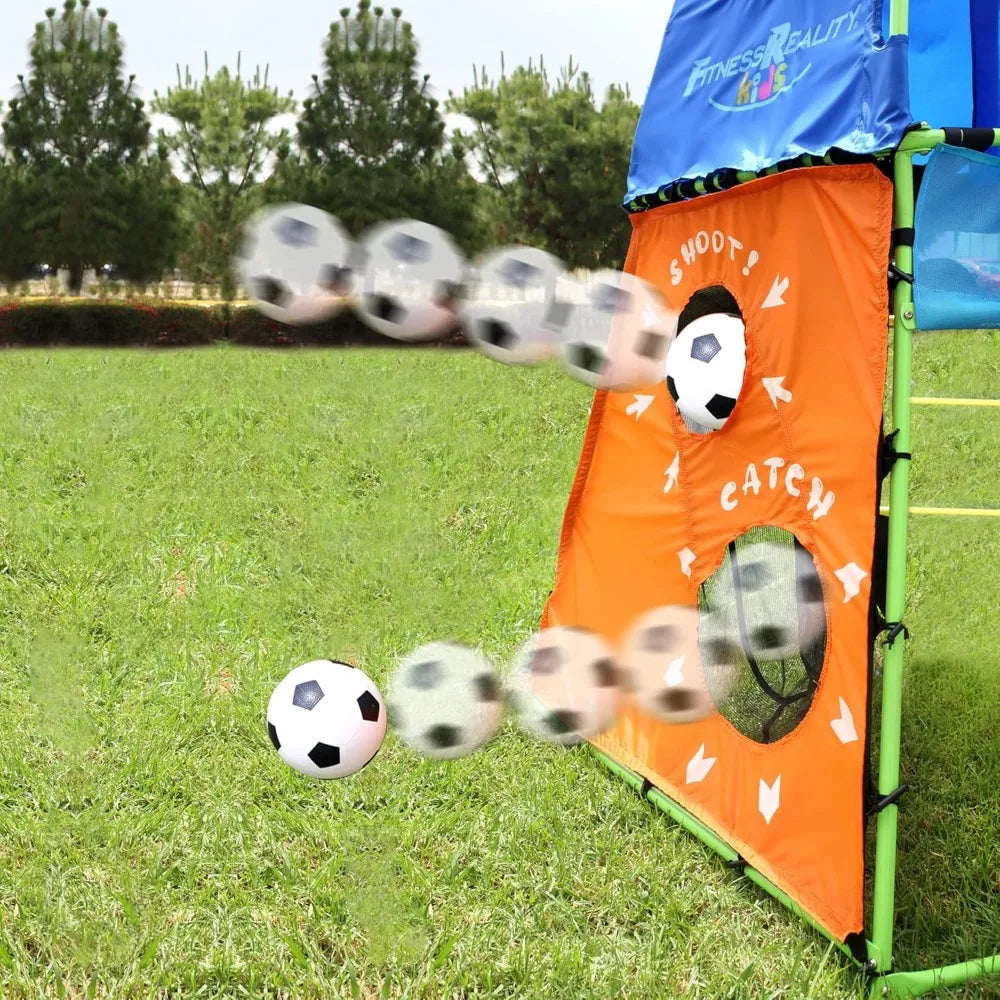 Explorer Adventure Climbing Fort Platform Slide Tent