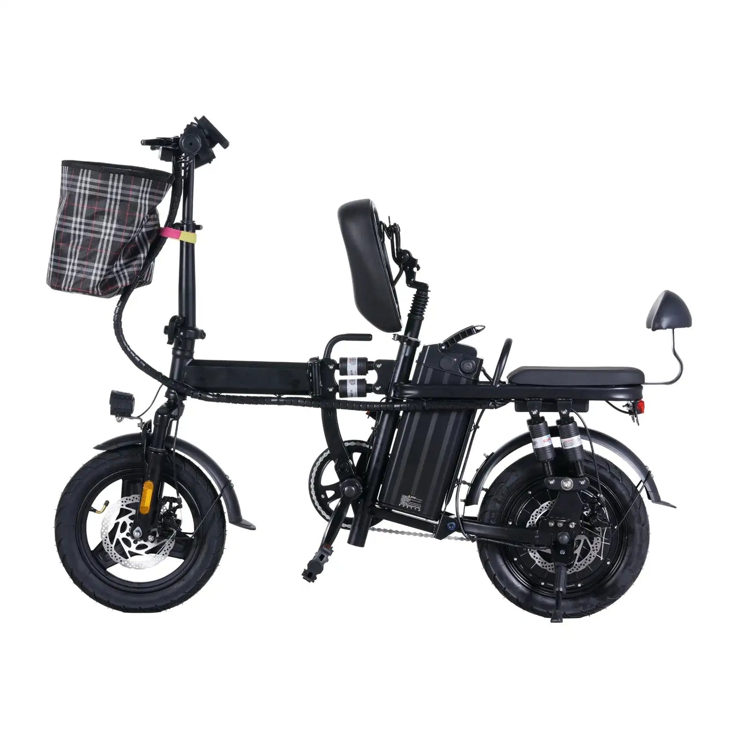 GleeRide A9 Mini Folding Electric Bike 500W 48V Battery