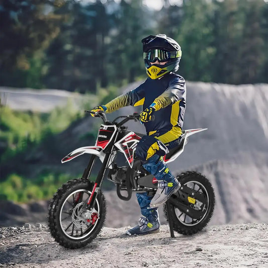 Off Road 49cc Mini Dirt Bike For Kids Gas Powered Motocross