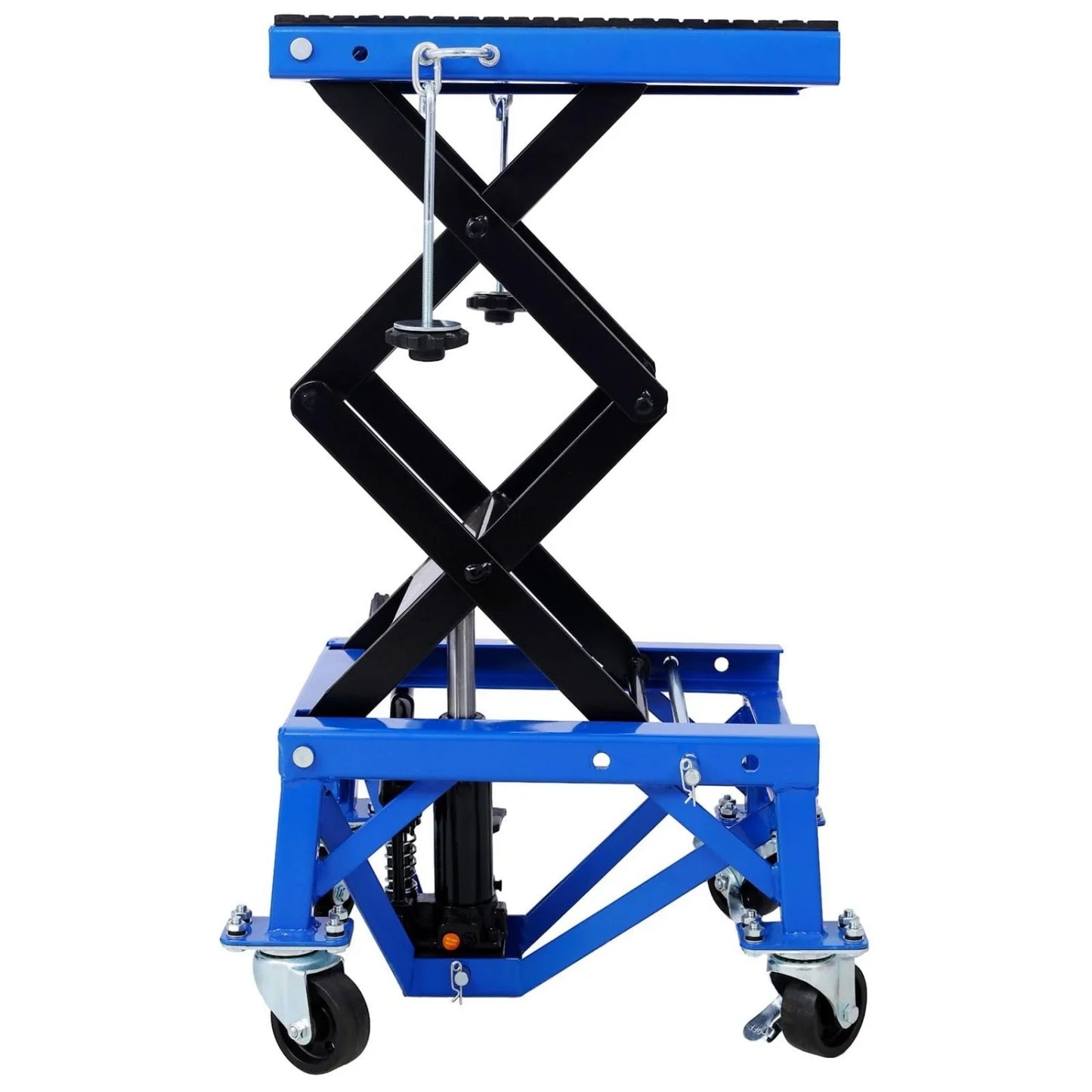 HiMISS Hydraulic Motorcycle Lift 350 Lb Capacity Foot Pedal