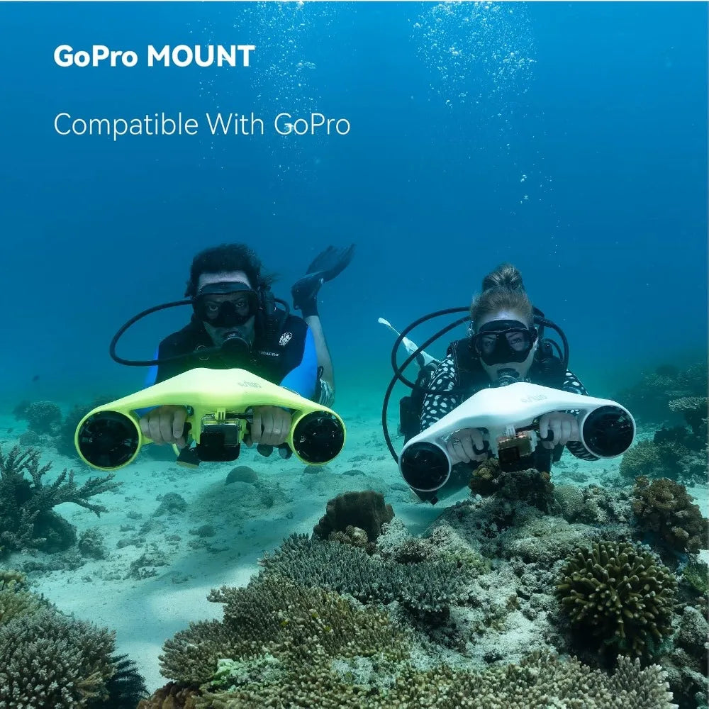 Sea Scooter Dual Motors With Action Camera Mount 40M