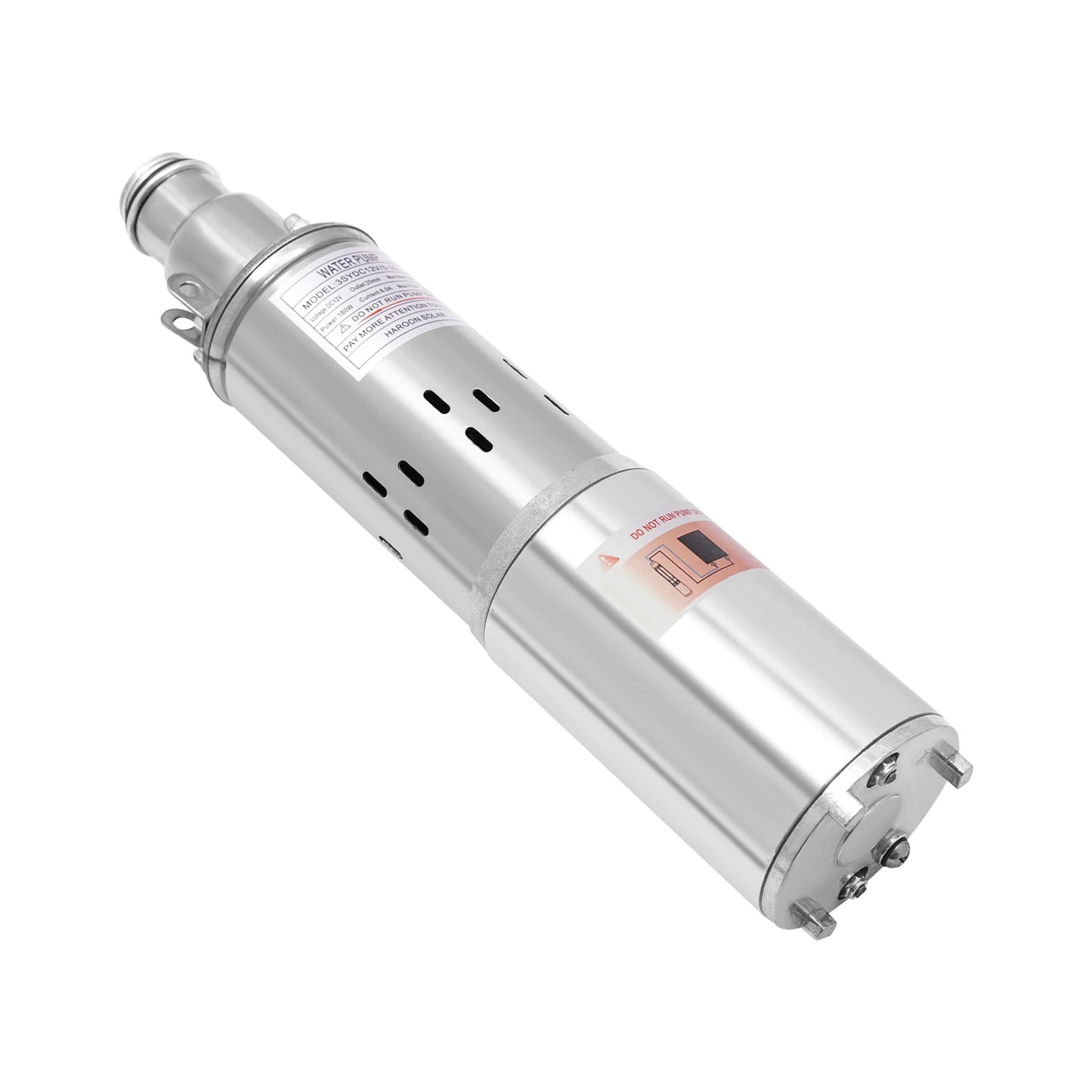 Solar Submersible Water Pump 12 24V Pond Irrigation 180W