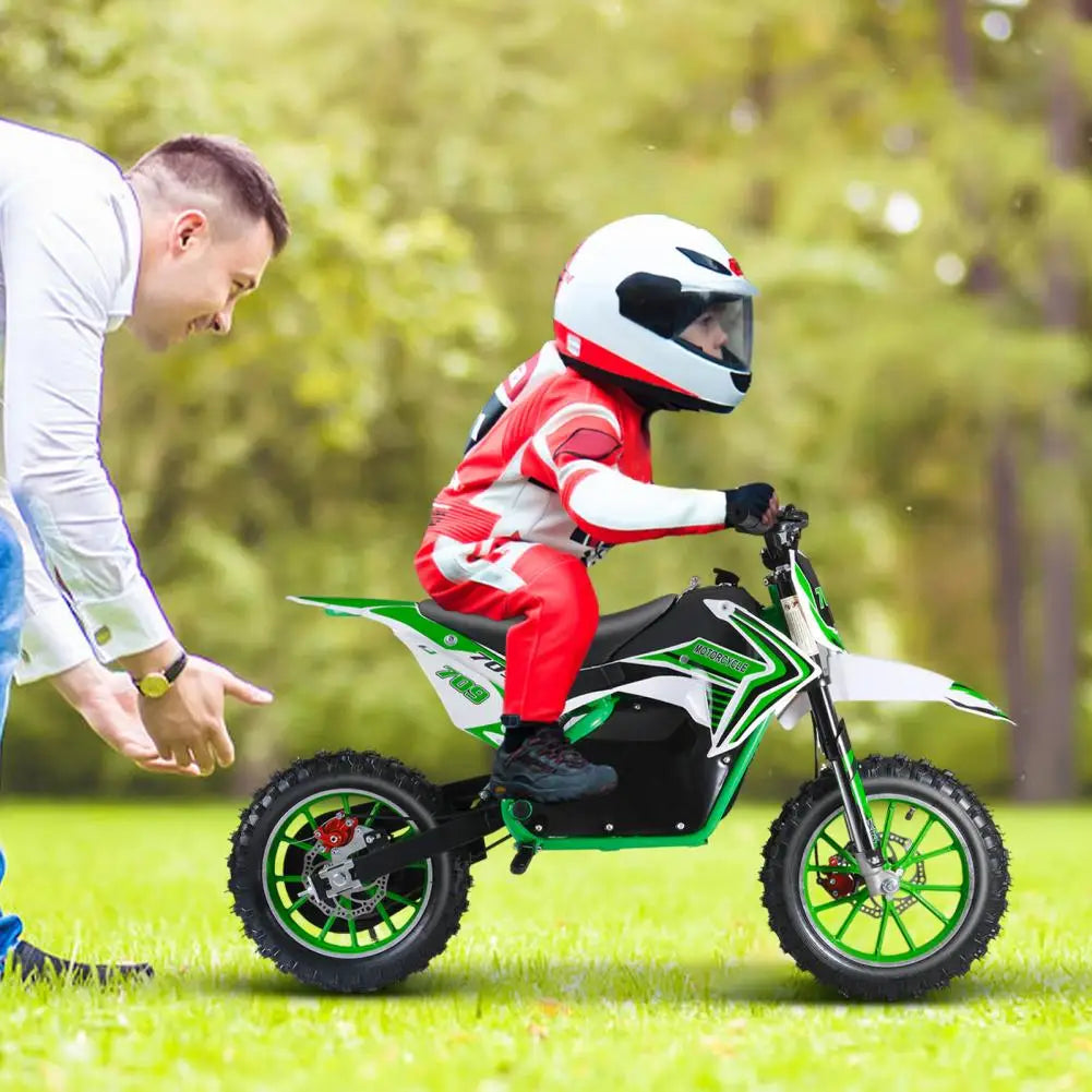 Electric Off Road Dirt Bike For Kids Motocross With Shock