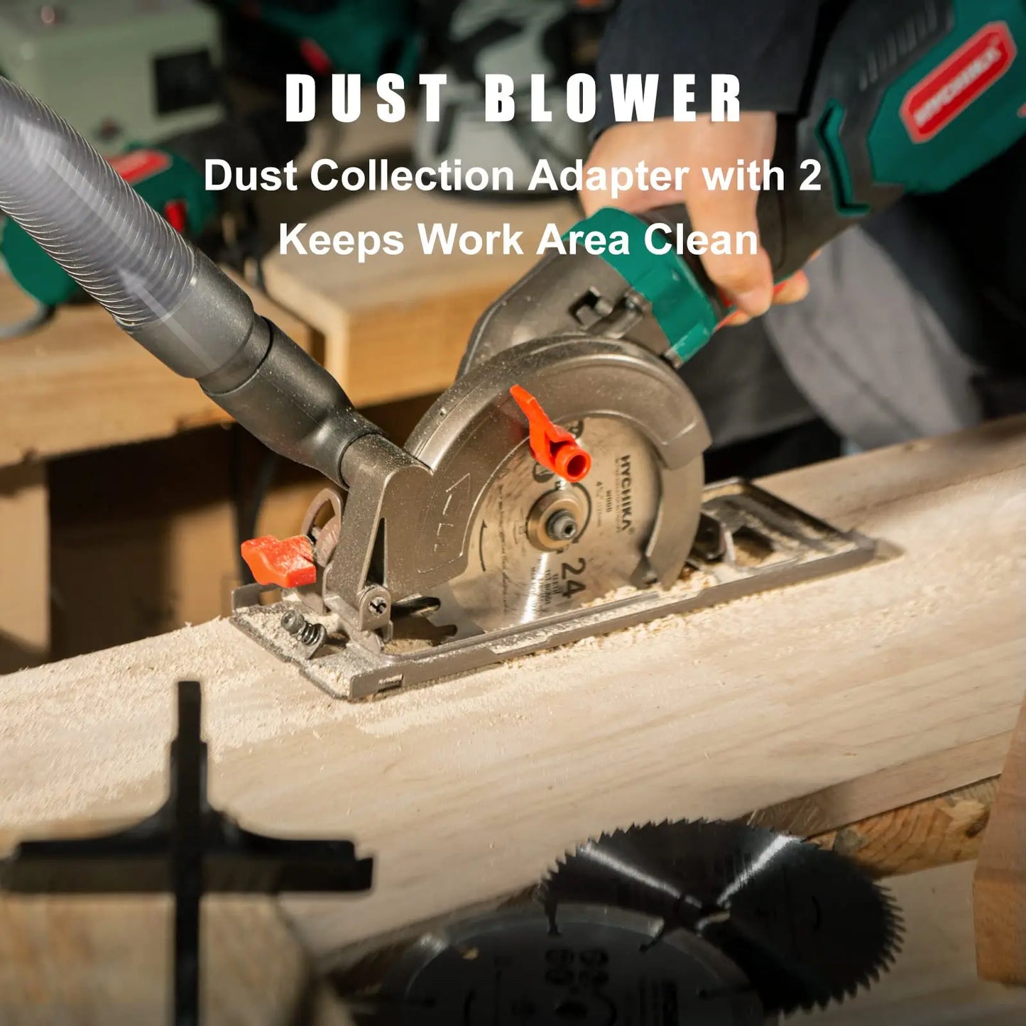 HYCHIKA 750W Circular Saw With Dust Collection Function