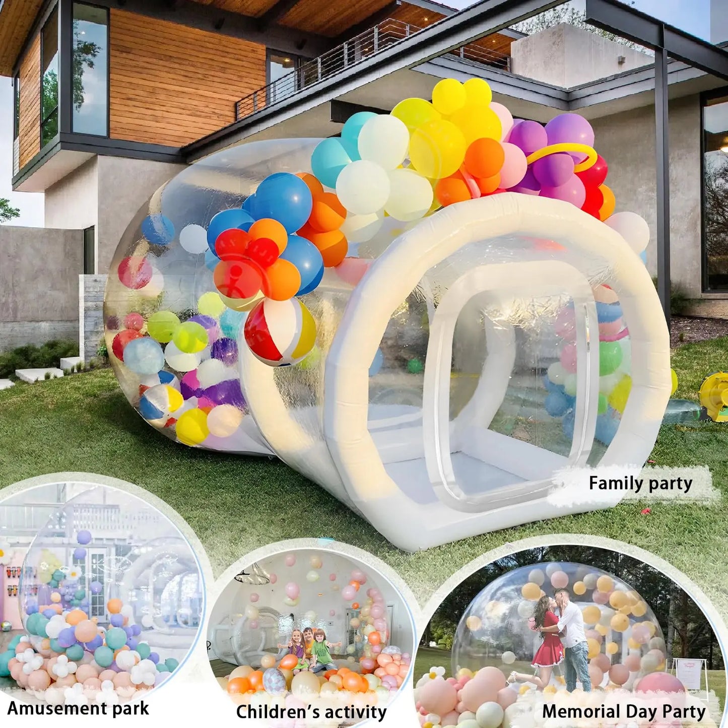 Ejia Commercial Inflatable Bubble House Tent With Blower