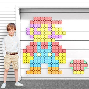 Coodoo Magnetic Tiles 118Pcs STEM Building Blocks for Kids