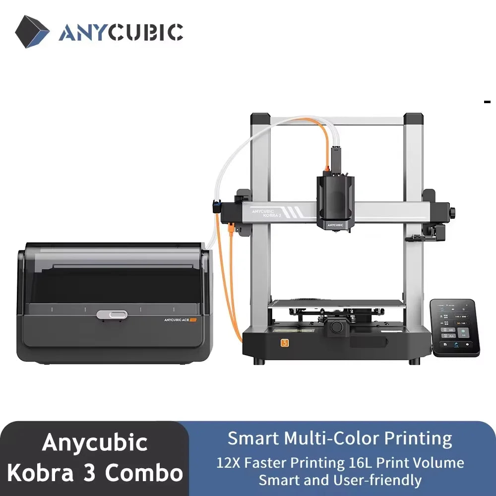 ANYCUBIC Kobra 3 Combo AE Version FDM 3D Printer Pro