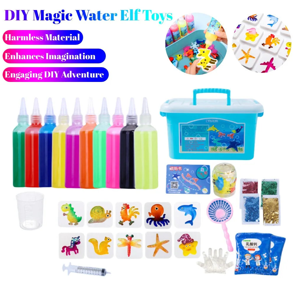 JOCESTYLE DIY Magic Water Elf Toy Kit For Kids Craft Set