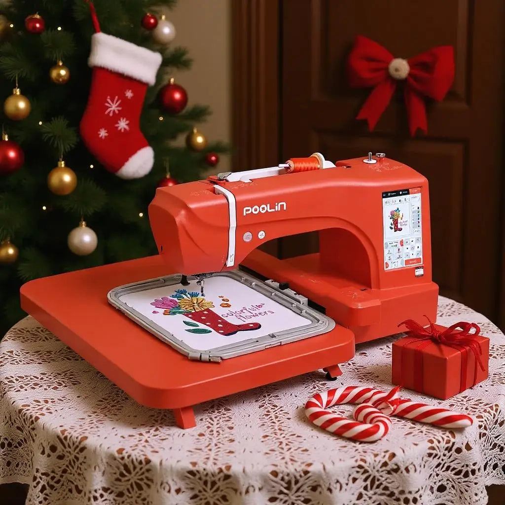 Poolin Computerized Embroidery Machine EOC06 RE Automated